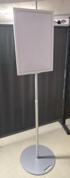 update displays Infoständer SIGN silber DIN A2